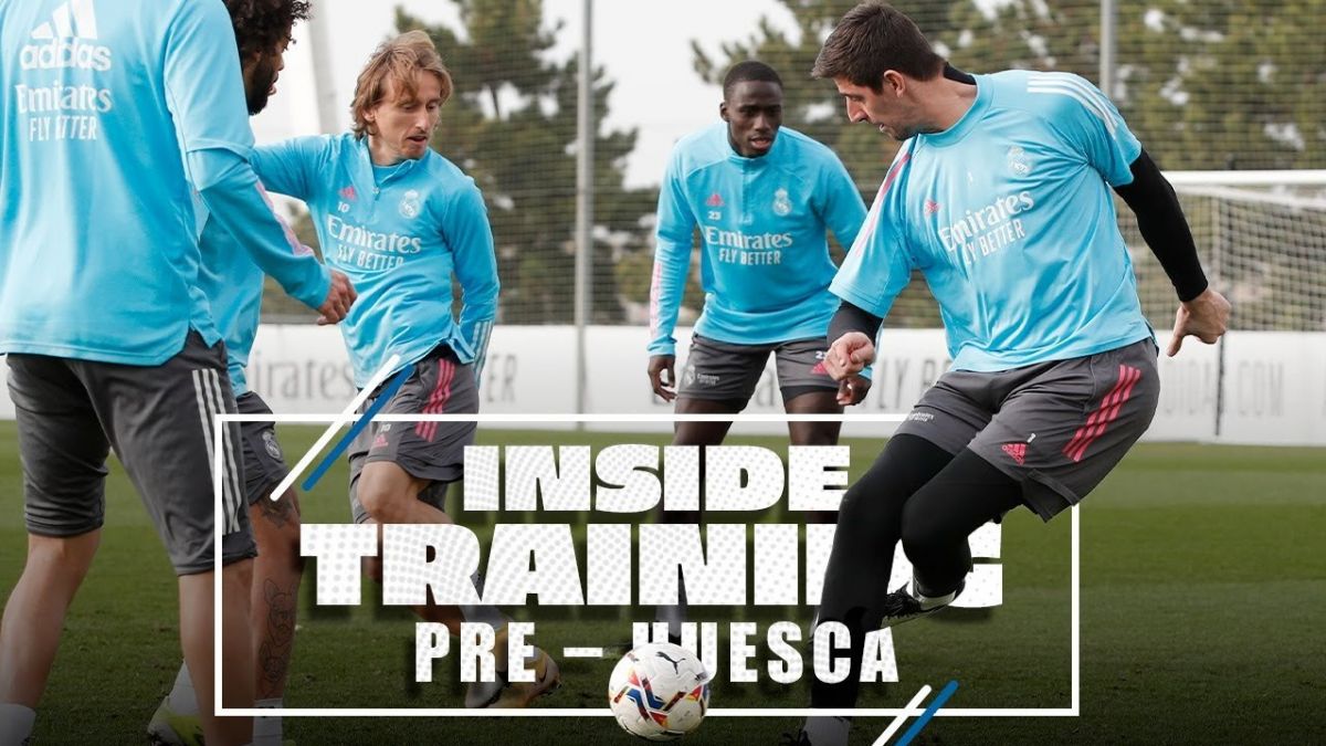 آخرین تمرین رئال مادرید برای تقابل با هوئسکا