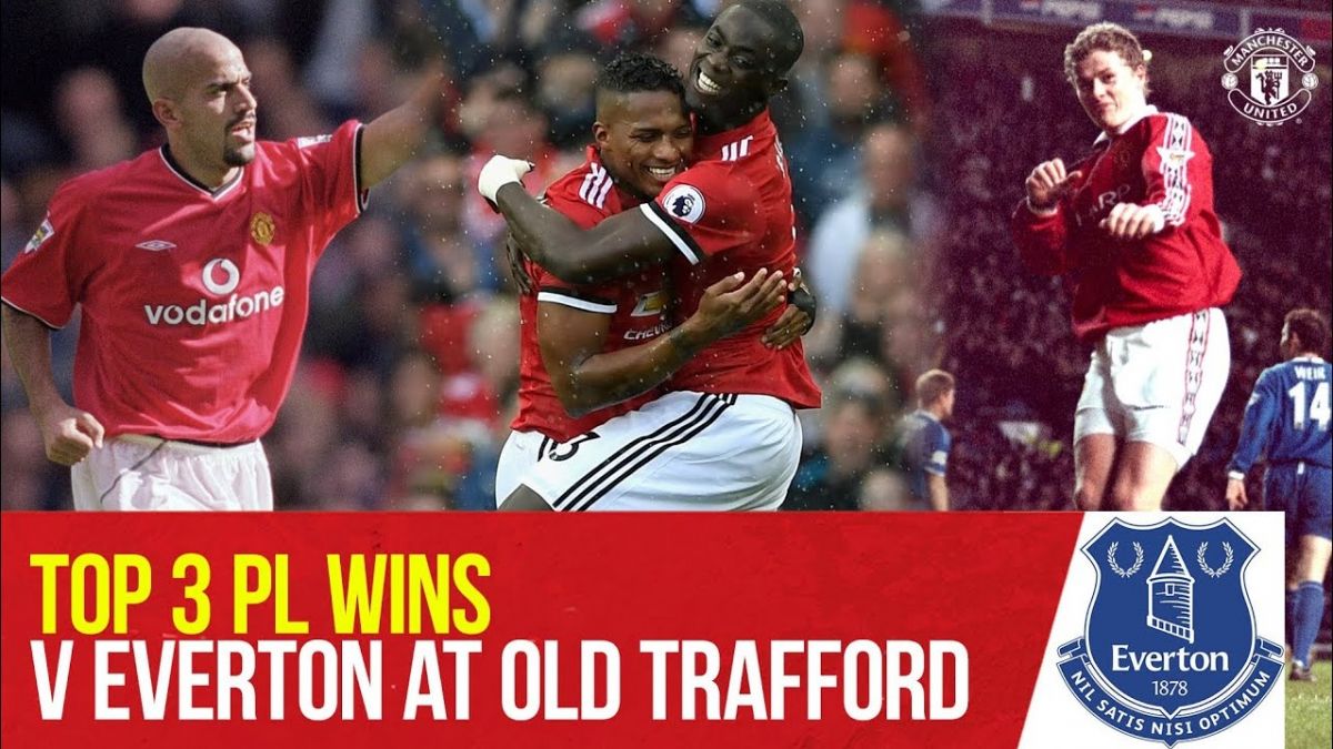3 پیروزی برتر منچستریونایتد مقابل اورتون در اولدترافورد