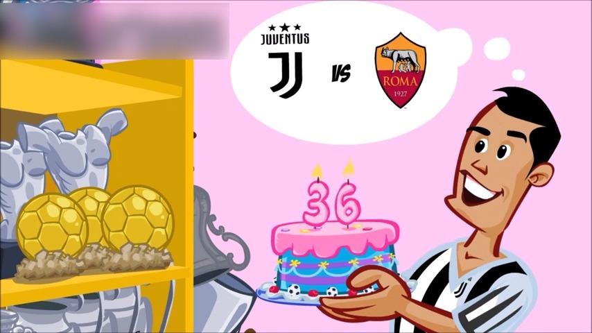 انیمیشن طنز بازی یوونتوس 2-0 رم