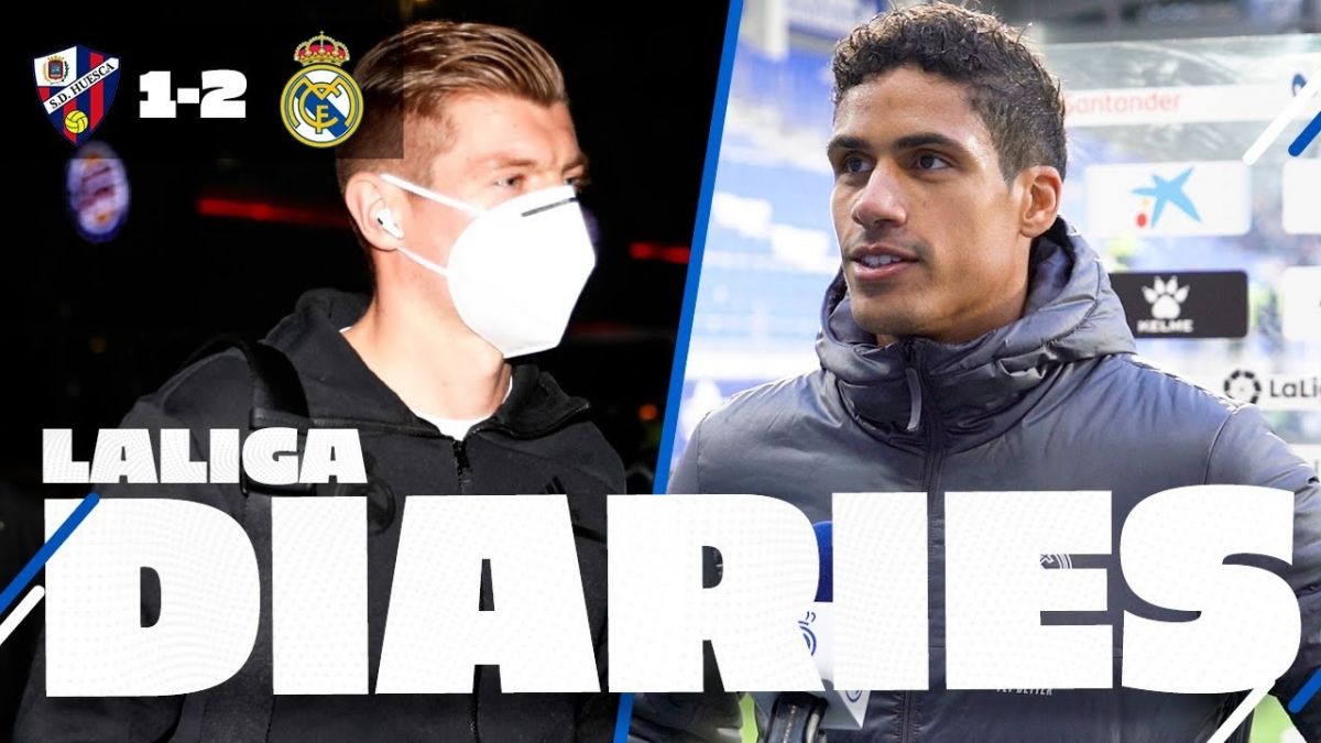 حواشی بازی اوئسکا 1-2 رئال مادرید از نگاه دوربین رئالی ها