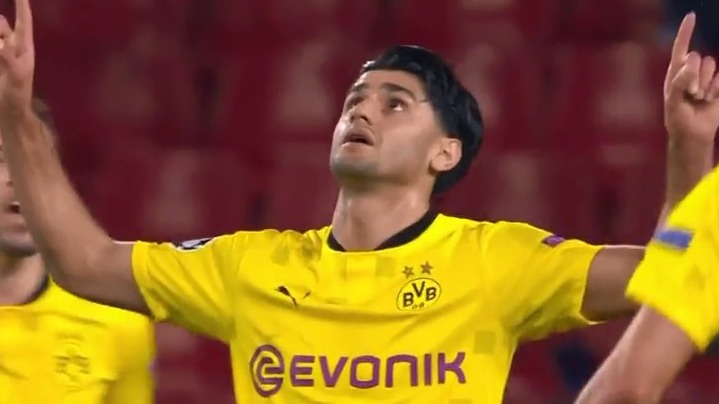گل اول دورتموند به سویا (داهود)