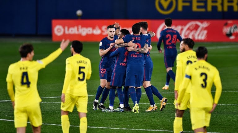 خلاصه بازی ویارئال 0-2 اتلتیکو مادرید