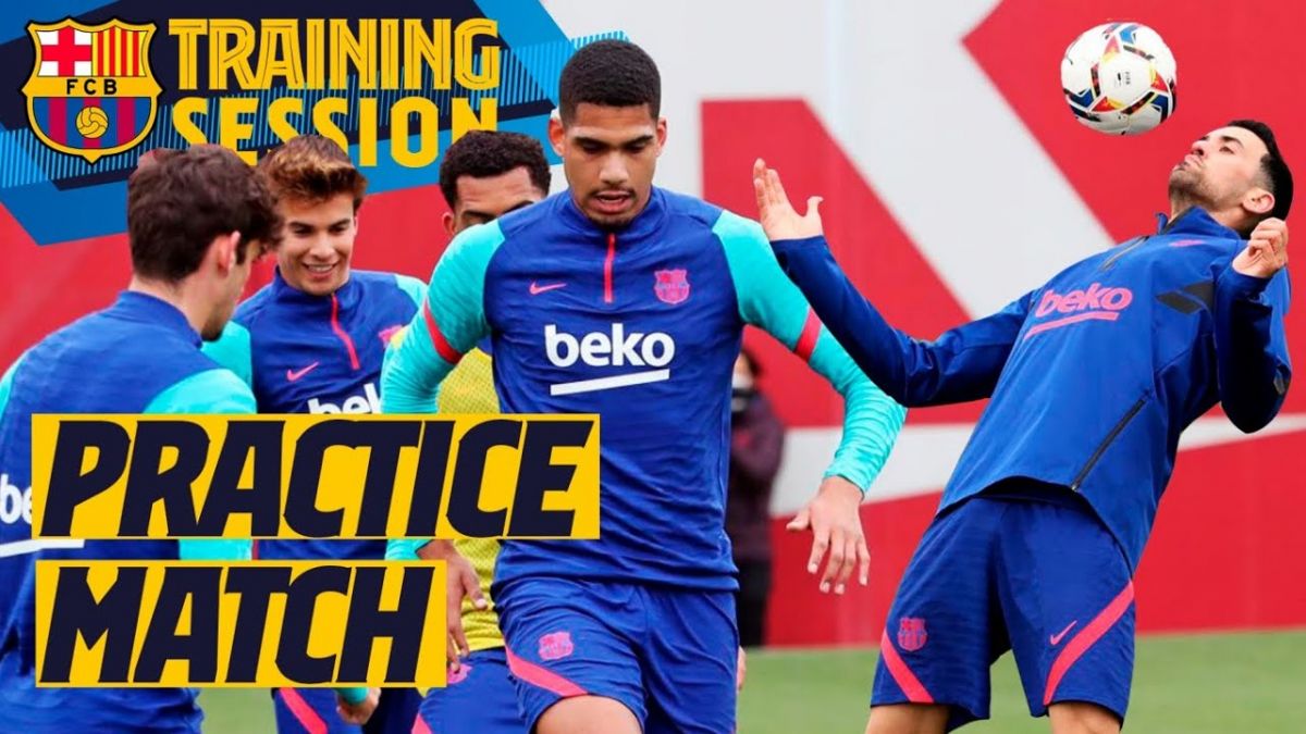 تمرین بارسلونا برای تقابل با سوسیداد