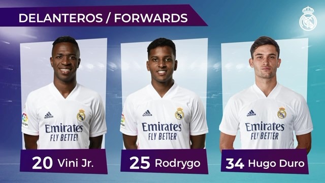 اسامی بازیکنان رئال مادرید برای تقابل با سلتاویگو