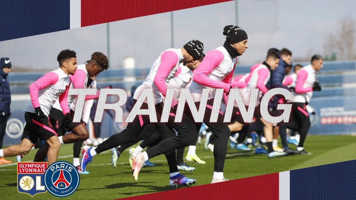 آخرین تمری پاری سن ژرمن برای تقابل با لیون