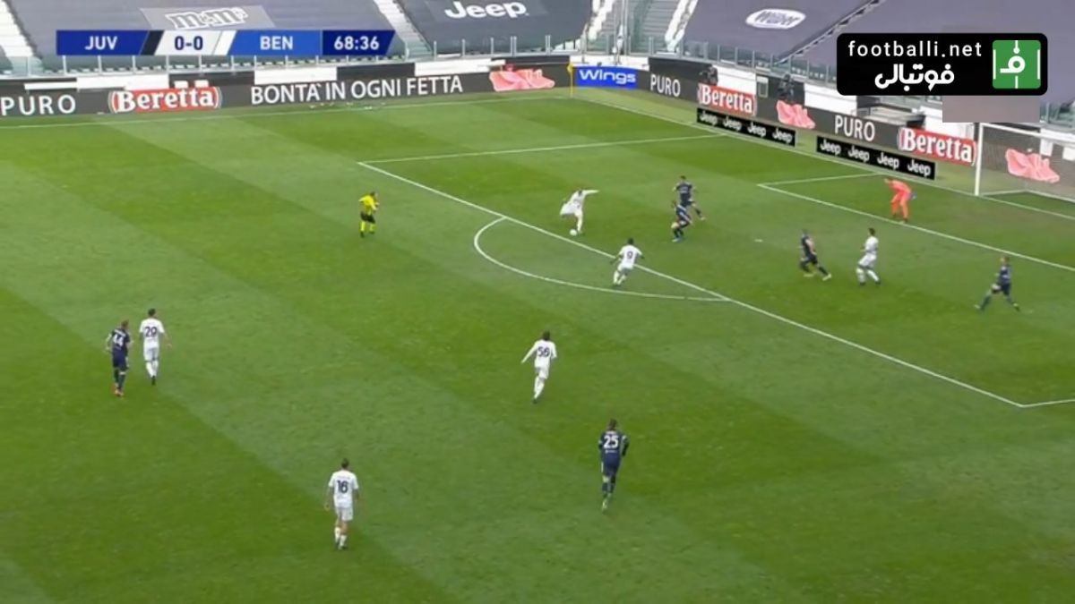 گل اول بنونتو به یوونتوس (آدولفو گایچ)