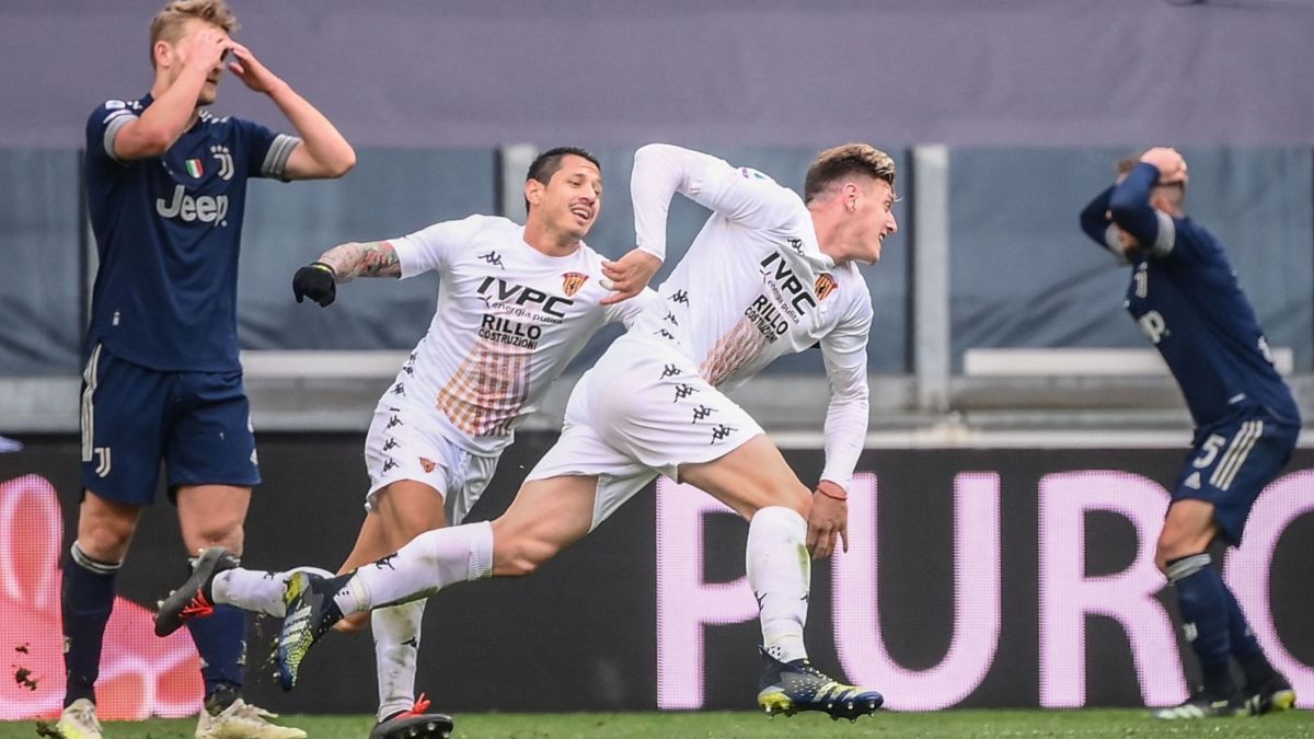 خلاصه بازی یوونتوس 0-1 بنونتو