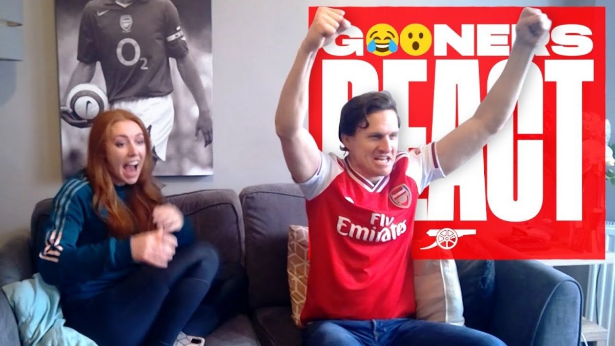 عکس العمل جالب هواداران آرسنال بعد از کامبک مقابل وستهام