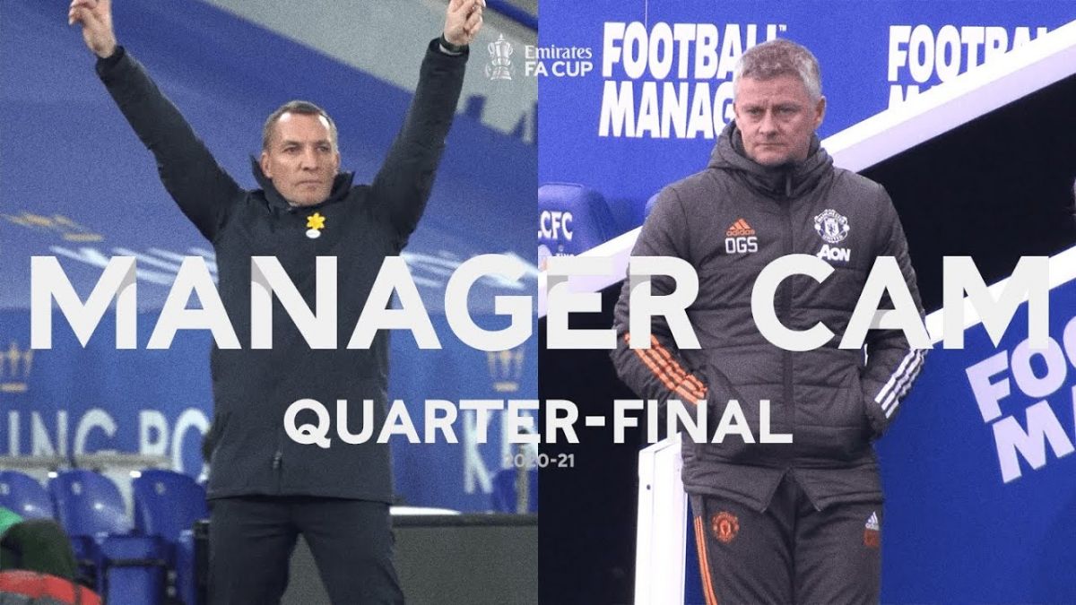 ری اکشن های برندن راجرز و اوله گونار سولسشر در حاشیه دیدار لسترسیتی و منچستریونایتد