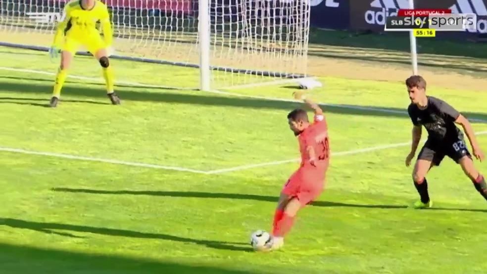گل رابونای زیبا در لیگ دسته دوم پرتغال
