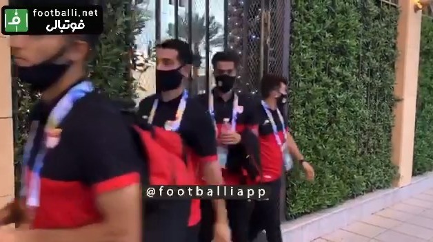 اعضای تیم فولاد برای برگزاری دیدار با السد راهی ورزشگاه ملک فهد شدند.