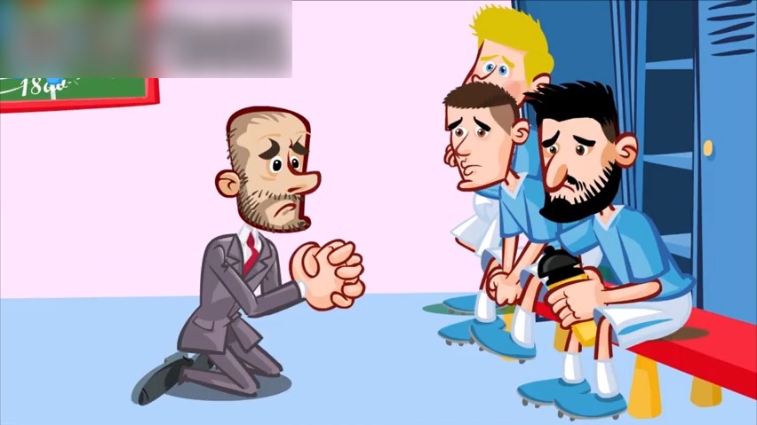 انیمیشن طنز بازی دورتموند 1-2 منچسترسیتی