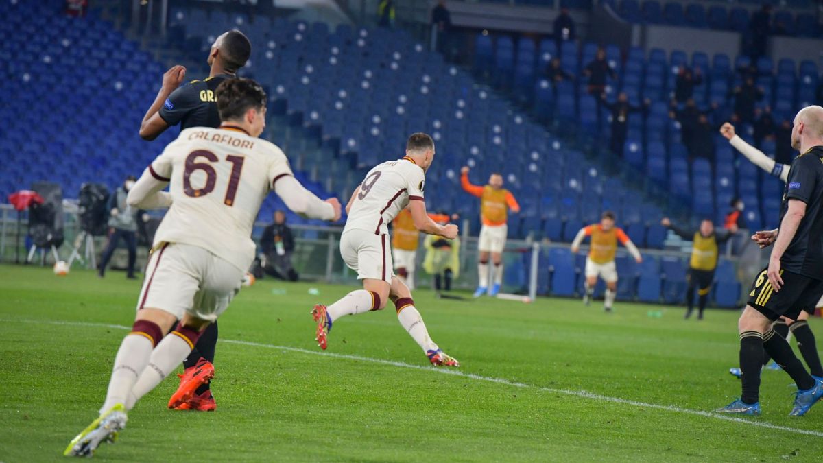 خلاصه بازی رم 1-1 آژاکس