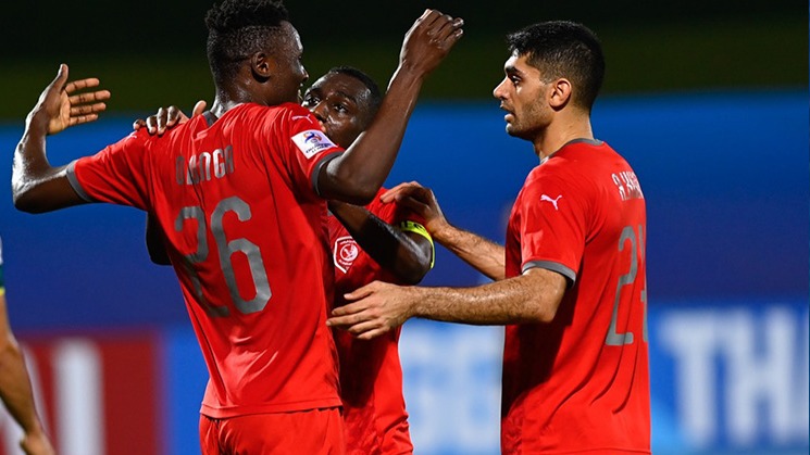 خلاصه بازی الدحیل 2-0 الشرطه (گروه استقلال)