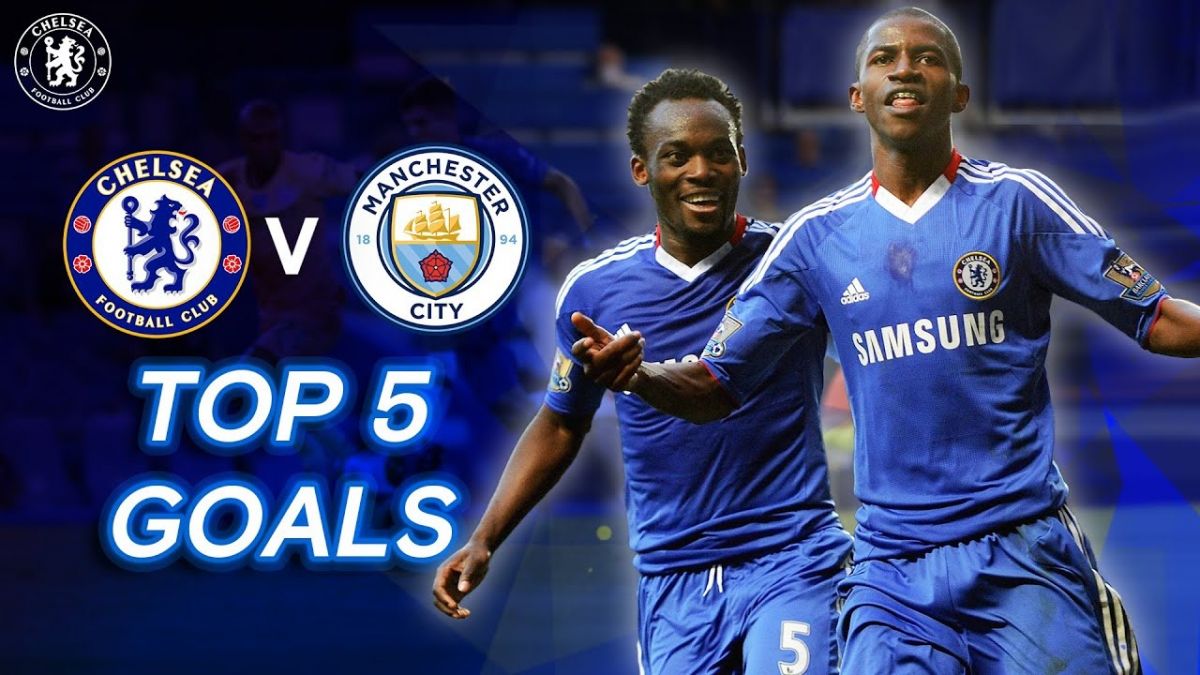 5 گل برتر چلسی در تقابل با منچسترسیتی