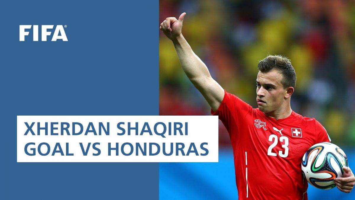 سوپرگل ژردان شقیری مقابل هندوراس در جام جهانی 2014 از زایای مختلف