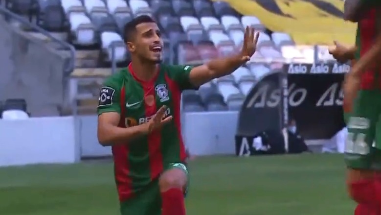 گل اول ماریتیمو به بوآویستا (علی علیپور)