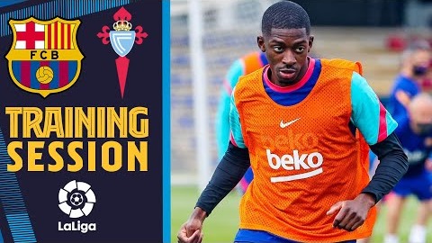 آخرین تمرین بارسلونا برای تقابل با سلتاویگو
