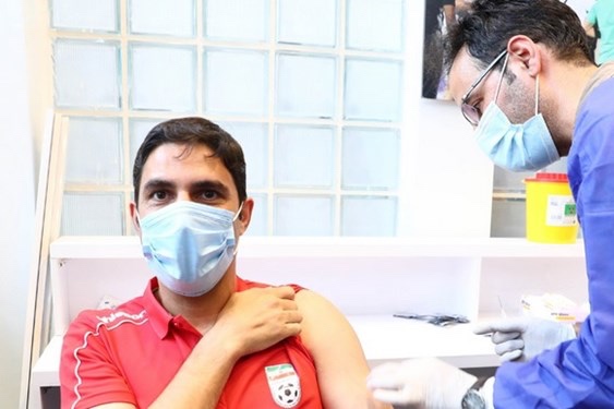 لژیونرهای تیم ملی فوتبال امروز واکسن کرونا می‌زنند