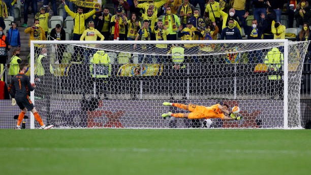 ضربات پنالتی بازی ویارئال 11-10 منچستریونایتد