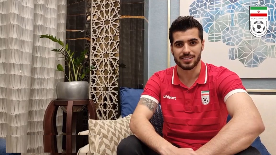 گفت و گو با سعید عزت اللهی بعد از پیروزی مقابل عراق