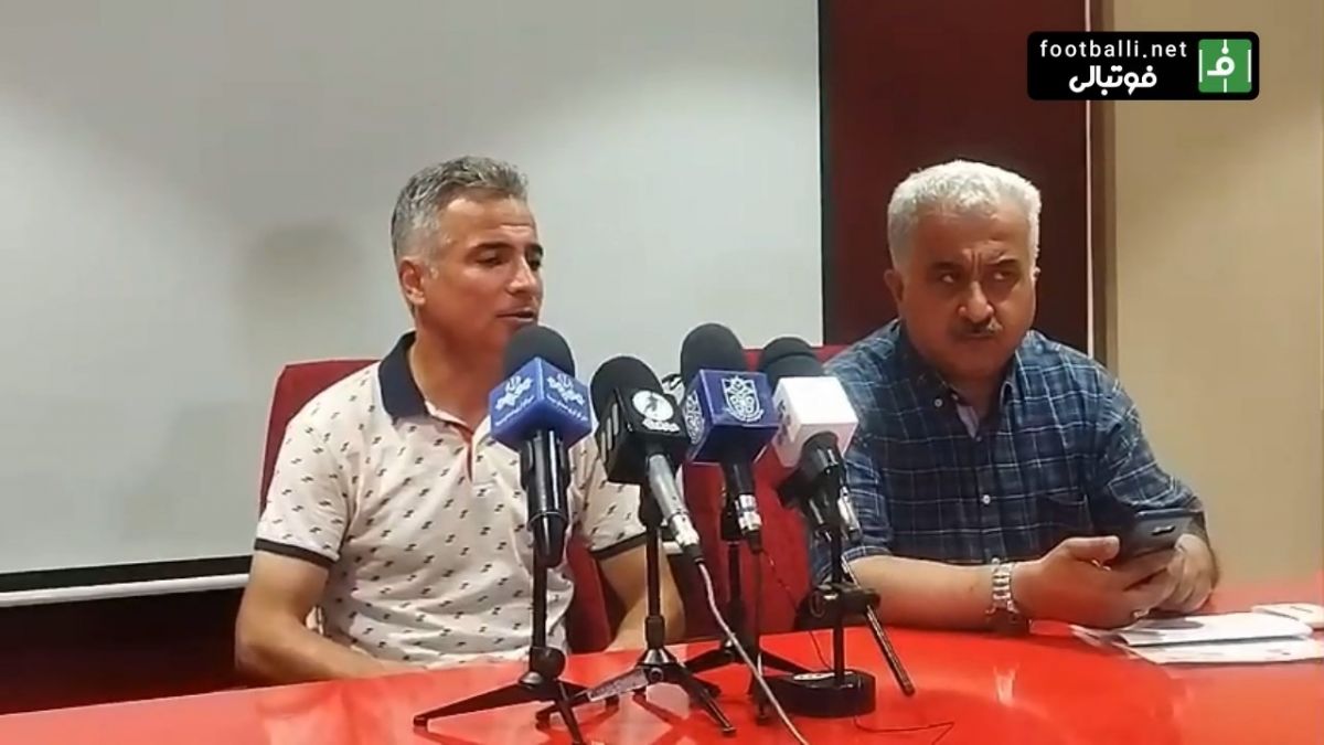 اختصاصی/ صحبت های مربیان نساجی و ماشین سازی در پایان دیدار