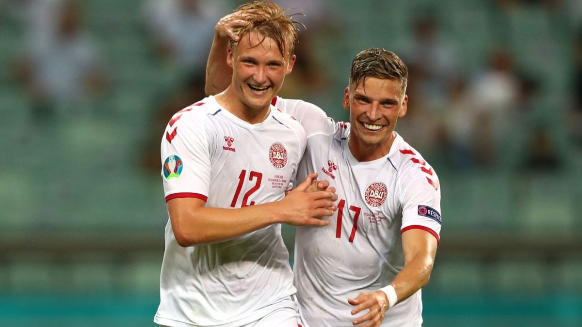 گل دوم دانمارک به جمهوری چک (دولبرگ)