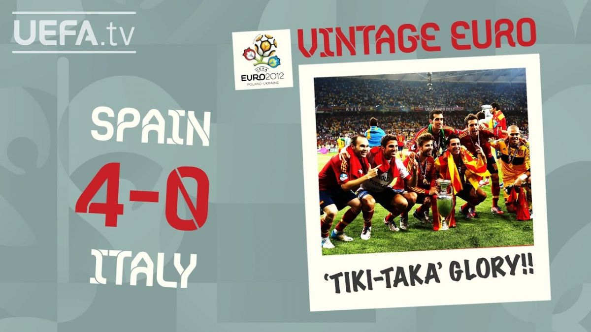 نوستالژی/ اسپانیا 4-0 ایتالیا (فینال یورو 2012)