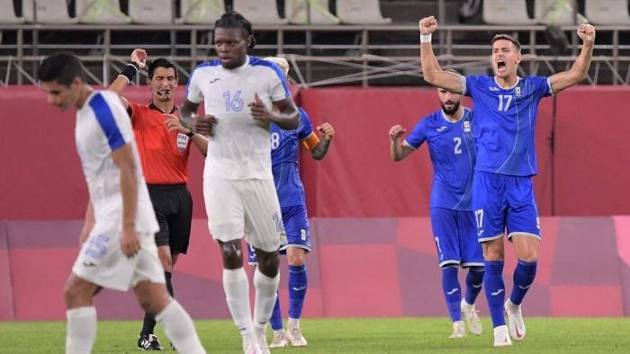 خلاصه بازی امید هندوراس 0-1 امید رومانی (المپیک 2020)