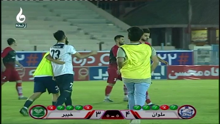 خلاصه بازی ملوان 0-0 خیبر خرم آباد (پنالتی 4-3 / جام حذفی)