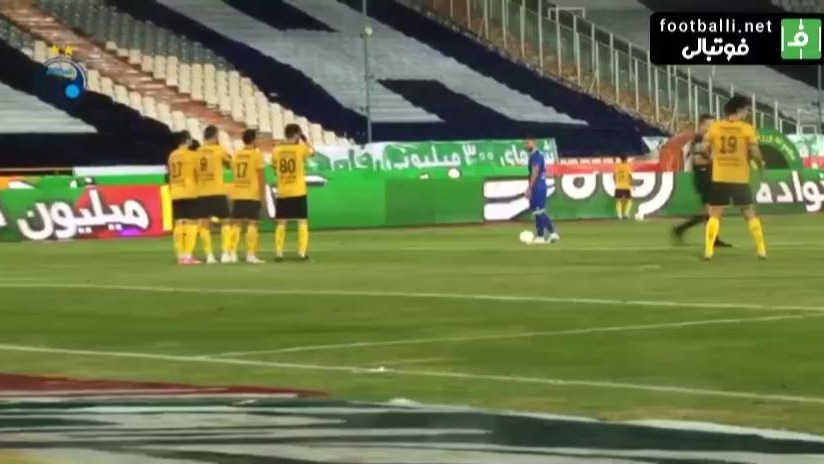 تگ گل استقلال به سپاهان از نگاه دوربین باشگاه استقلال