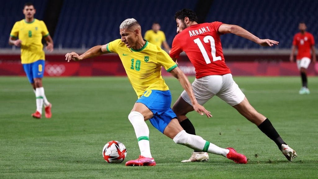 خلاصه بازی امید برزیل 1-0 امید مصر (المپیک 2020)