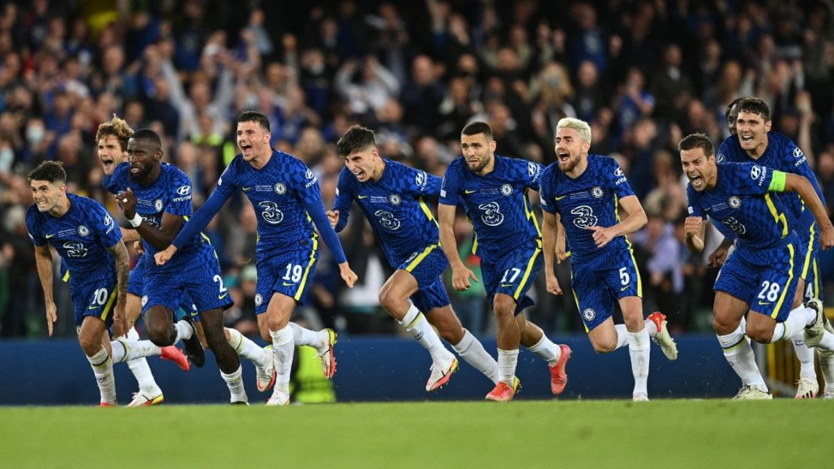 ضربات پنالتی بازی چلسی 6-5 ویارئال (سوپرکاپ اروپا)