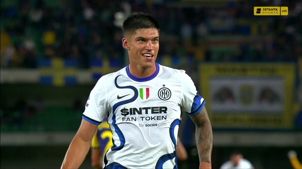 گل سوم اینتر به هلاس ورونا (دبل خواکین کوریا)