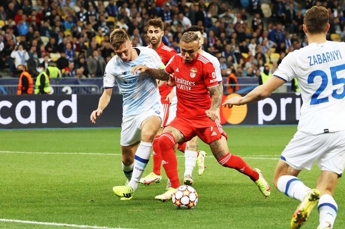 خلاصه بازی دیناموکیف 0-0 بنفیکا