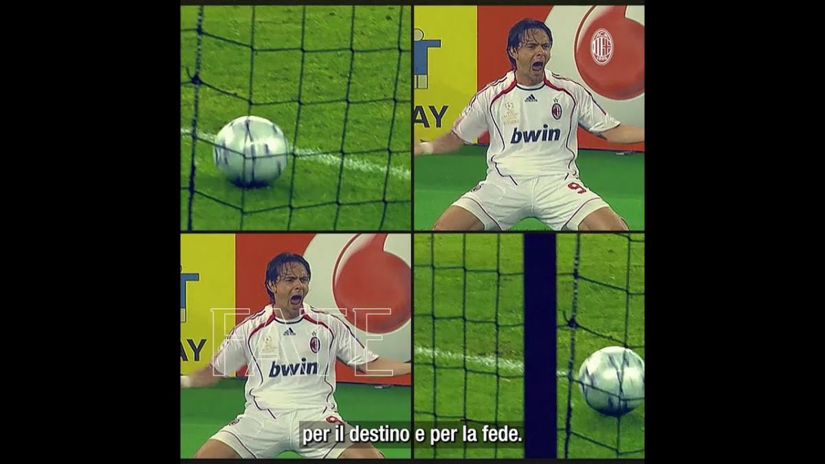 کلیپ باشگاه میلان برای بازی با لیورپول