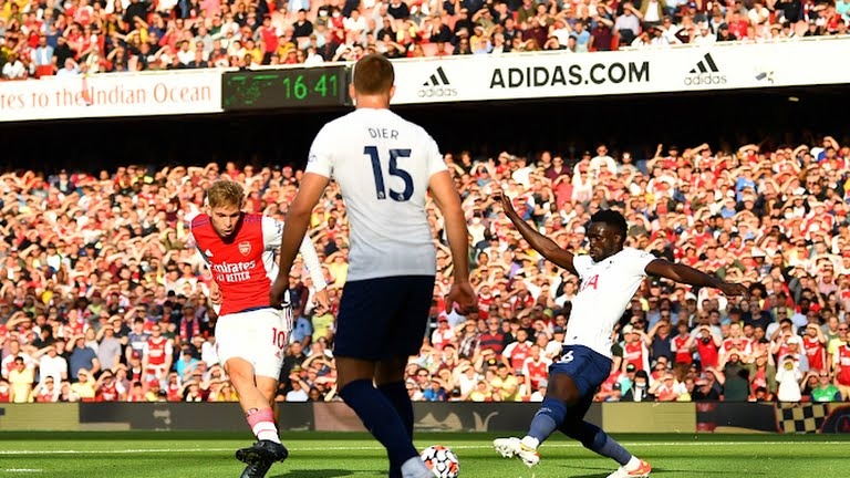 گل اول آرسنال به تاتنهام (امیل اسمیت)