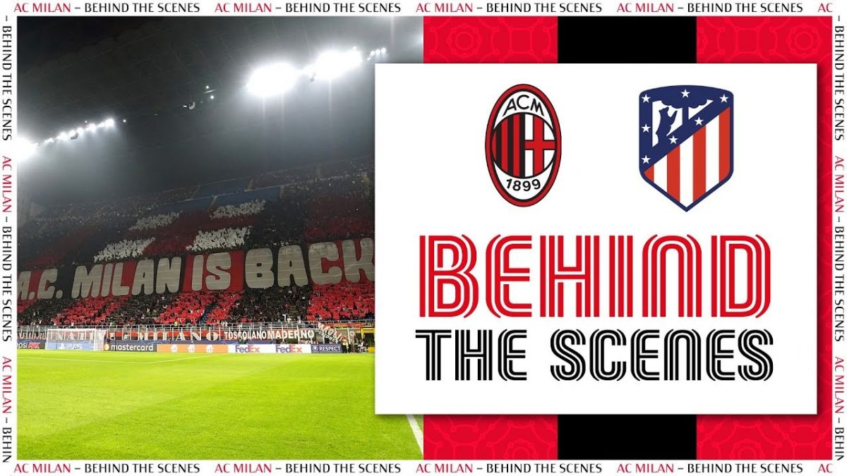 حواشی دیدار میلان و اتلتیکومادرید در استادیوم سن سیرو