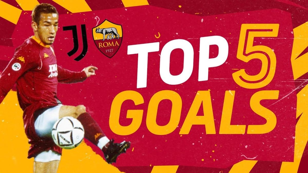 5 گل برتر رم در تقابل با یوونتوس