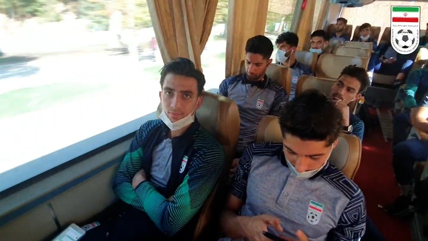 حواشی پیش از بازی تیم ملی امید ایران - امید نپال