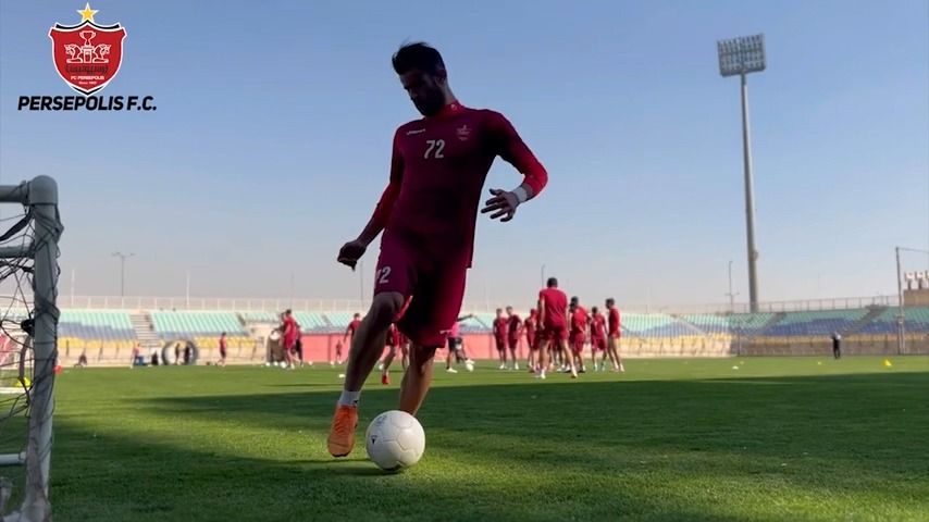 تمرین روز دوشنبه پرسپولیس (4 آبان)