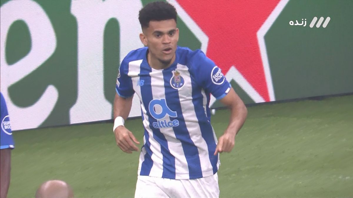 گل اول پورتو به میلان (لوئیز دیاز)