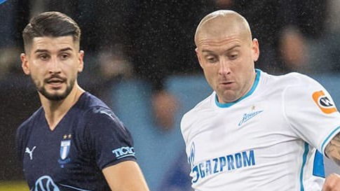 خلاصه بازی مالمو 1-1 زنیت