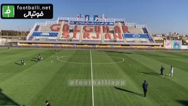 اختصاصی/ حال و هوای ورزشگاه شهيد سليمانى قبل از ديدار گل گهر و استقلال