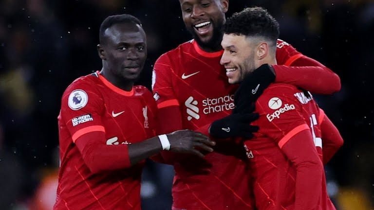 گل اول لیورپول به ولورهمپتون (اوریکی دقیقه 94)