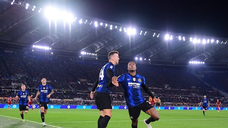 گل سوم اینتر به رم (دنزل)