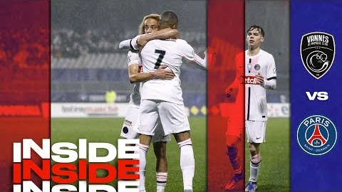 حواشی بازی ونس 0-4 پاری سن ژرمن از نگاه دوربین باشگاه پی اس جی