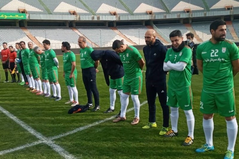 شکست پیشکسوتان سرخابی برابر ملیپوشان ۹۸