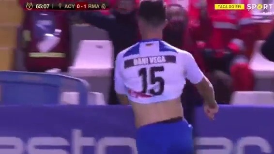 گل اول آلکویانو به رئال مادرید (وگا)