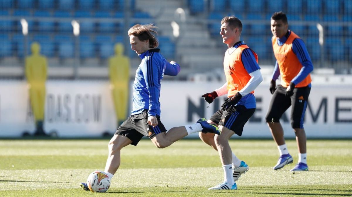 آخرین تمرین رئال مادرید پیش از تقابل با والنسیا